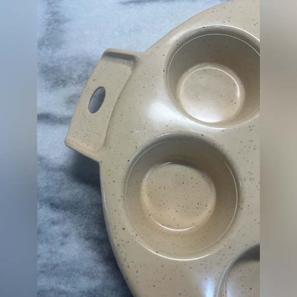 Vintage LittonWare Microwave Oven Cookware 6 Cupcake Muffin Pan Tray - Picture 8 of 8